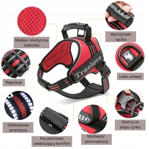 Szelki dla psa TRUELOVE Outdoor