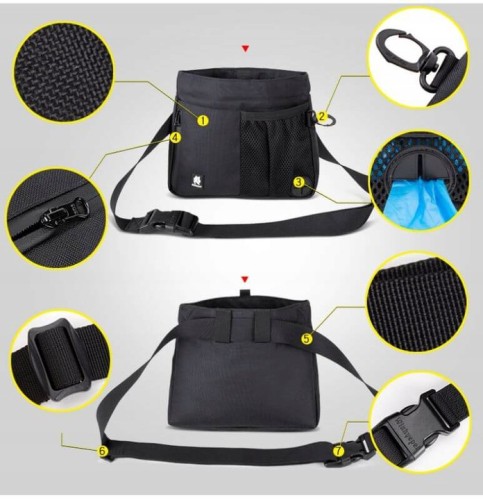 Duża saszetka treningowa na przysmaki dla psa