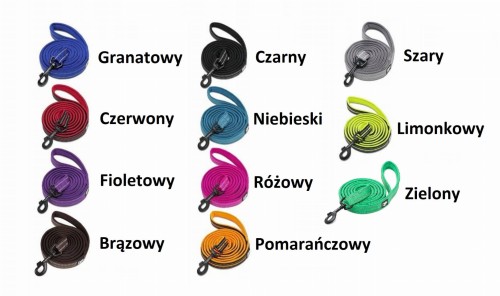 Mocna odblaskowa smycz dla psa Truelove Active