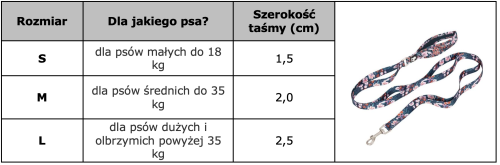 Smycz dla psa Truelove Blossom