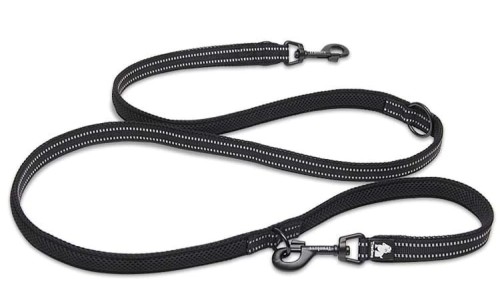 Mocna smycz przepinana Truelove Active Pro czarna