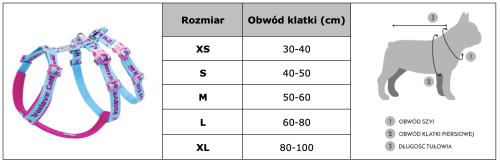 Szelki antyucieczkowe dla psa Truelove Funky