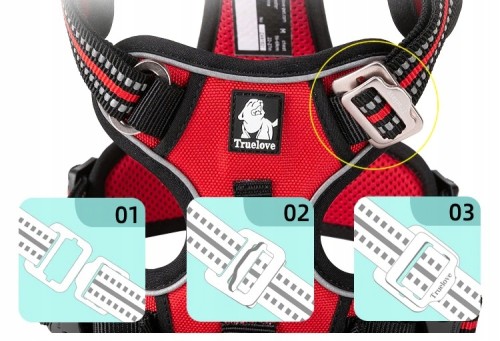 Szelki dla psa Front Line Premium TRUELOVE