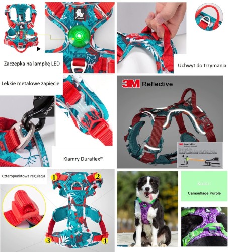 Szelki dla psa Front Line Premium Truelove