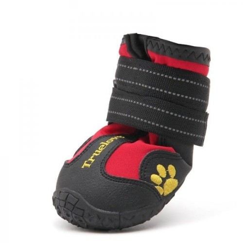 Buty ochronne Travel dla psa Truelove 4 sztuki czerwone