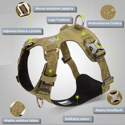 Szelki dla psa Adventure Soft Truelove