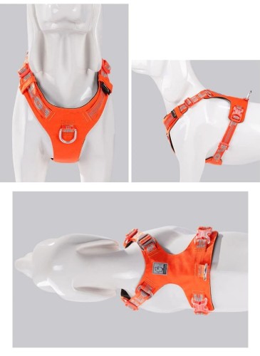 Szelki dla psa Adventure Dog Truelove Pomarańczowe