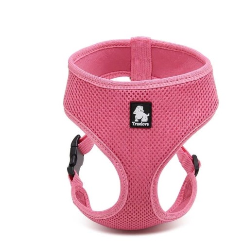 Szelki dla psa Bezuciskowe Puppy Truelove miękkie różowe