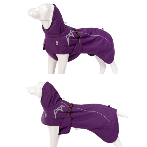 Ocieplana kurtka dla psa Truelove Eco Fioletowa