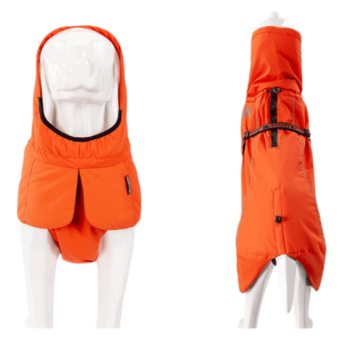 Ocieplana kurtka dla psa Truelove Eco Pomarańczowa