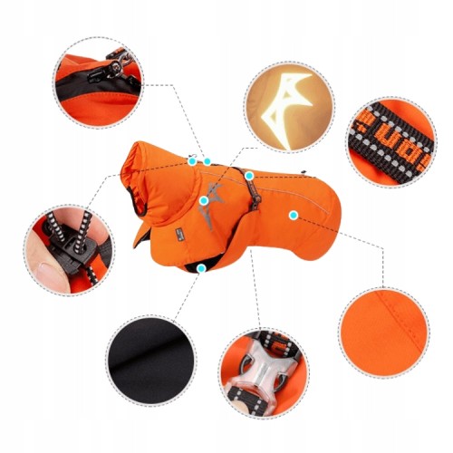 Ocieplana kurtka dla psa Truelove Eco